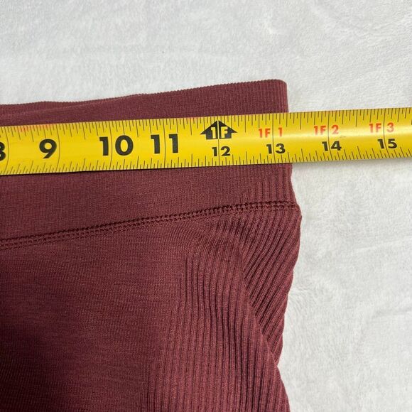 Lululemon Keep The Heat Leggings Base Layer Wool Blend Medium Mulled Wine - Picture 10 of 12